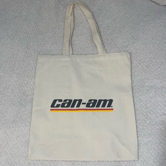 CAN-AM Logo Shopping Tote Bag - Picture 1 of 4